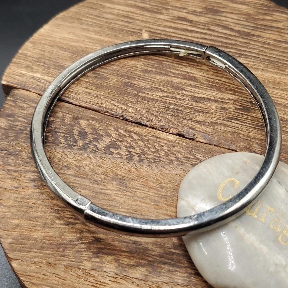 B3106‎ edgy metallic bracelet